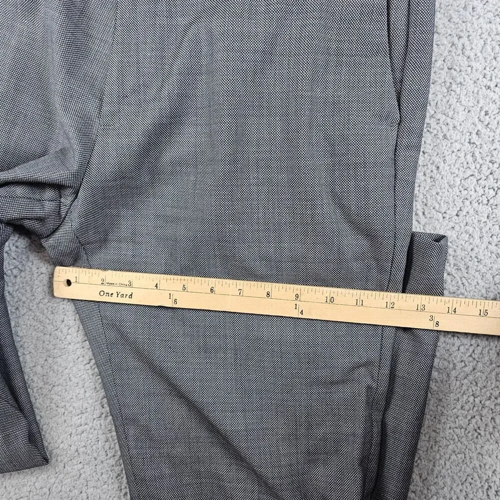 Banana Republic Pants Mens 35x29 Gray Wool Nail Head Tailored Slim Fit Trouser